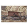 Just Cavalli Animal print Trousers - 34W UK 14 Brown Cotton