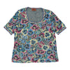 Missoni Floral Top - Large Blue Cotton