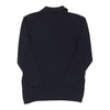 Roccobarocco Collared Jumper - Medium Navy Wool