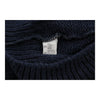 Segreta Emmanuel Schvili Cartoon Jumper - XL Navy Wool Blend