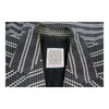 Studio 0001 Ferre Striped Blazer - Medium Black & White Cashmere Blend