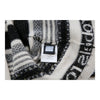 Roberto Cavalli Jumper Dress - Small Black & White Virgin Wool