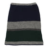 Gianfranco Ferre Striped Skirt - 28W UK 8 Block Colour Wool