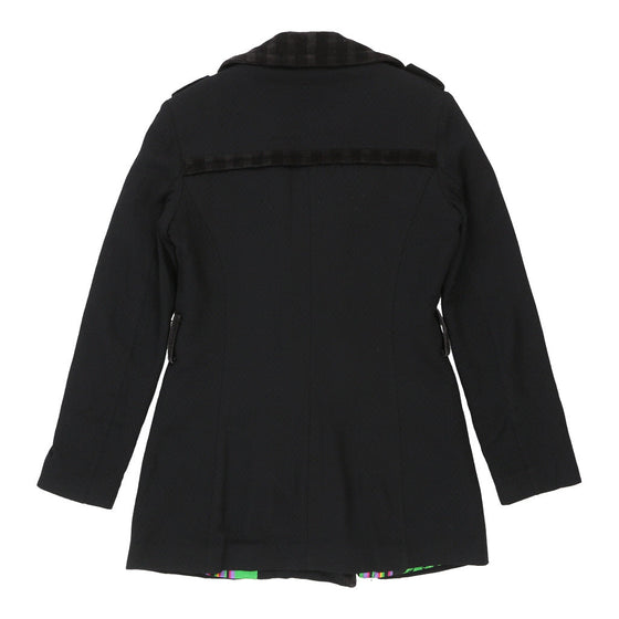 Dolce & Gabbana Coat - Medium Black Viscose Blend