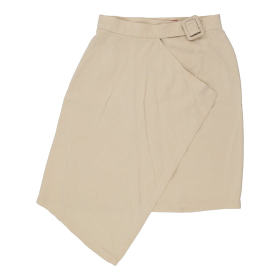 Kenzo Skirt - 27W UK 8 Cream Silk