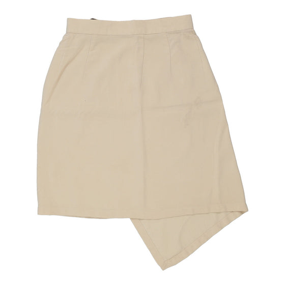 Kenzo Skirt - 27W UK 8 Cream Silk