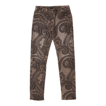  Etro Trousers - 29W UK 8 Brown Cotton Blend