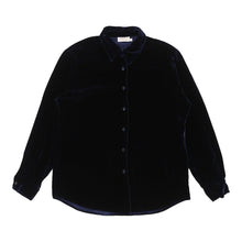  Marella Cord Shirt - Small Navy Viscose Blend