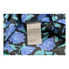 Ungaro Floral Blouse - Small Blue Acetate