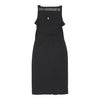 Gianfranco Ferre Midi Dress - Large Black Nylon Blend