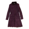 Versace Jeans Couture Coat - XS Purple Leather