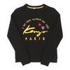 Paris Kenzo Sweatshirt - Small Black Cotton