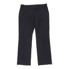  Salvatore Ferragamo Trousers - 35W UK 14 Navy Wool Blend