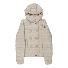  Age 14-15 Moncler Puffer - Small Beige Down