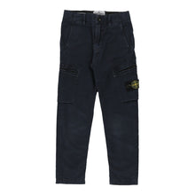  Age 6 Autumn / Winter 2017 Stone Island Cargo Trousers - XS Blue Cotton