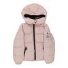 Age 2 Moncler Spellout Puffer - XS Pink Polyester