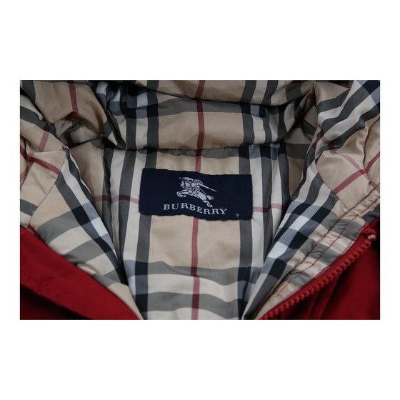 Age 3 Burberry Coat - XS Red Down