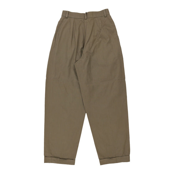 Kenzo Trousers - Small Brown Cotton