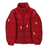 Age 6 Moncler Puffer - Small Red Polyester