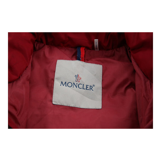 Age 6 Moncler Puffer - Small Red Polyester