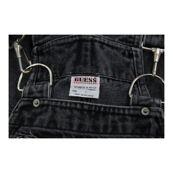 Age 7 Guess Dungarees - Small Black Cotton