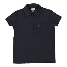  Age 14 Armani Polo Shirt - XL Blue Nylon