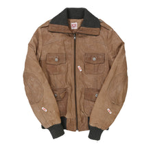  Age 14 Iceberg Jacket - Large Brown Leather