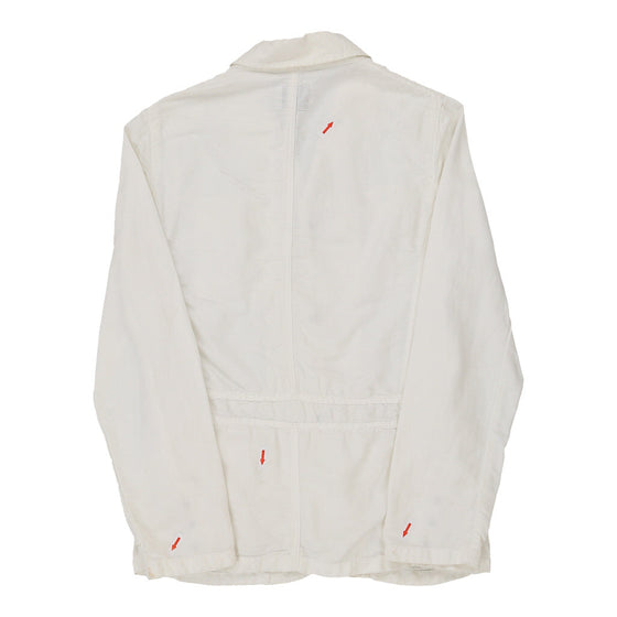 Age 12 Armani Jacket - Large White Cotton