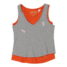  Age 10-12 Guess Vest - Medium Grey Cotton