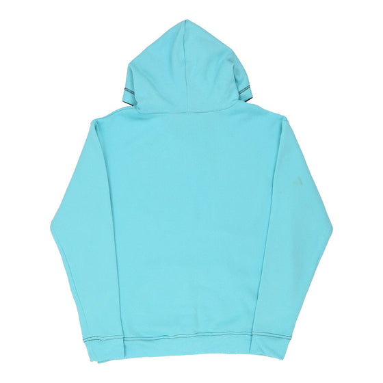 Las Vegas Wear Code Hoodie - Large Blue Cotton Blend - Thrifted.com