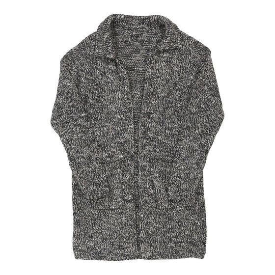 Unbranded Cardigan - Large Grey Wool Blend - Thrifted.com