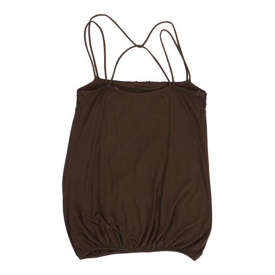 Unbranded Top - Large Brown Viscose top Unbranded   