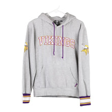  Vintage grey Minnesota Vikings Nfl Hoodie - womens small