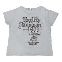  Vintage grey Harley Davidson T-Shirt - womens xxx-large