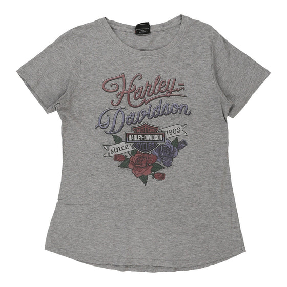 Vintage grey Harley Davidson T-Shirt - womens medium