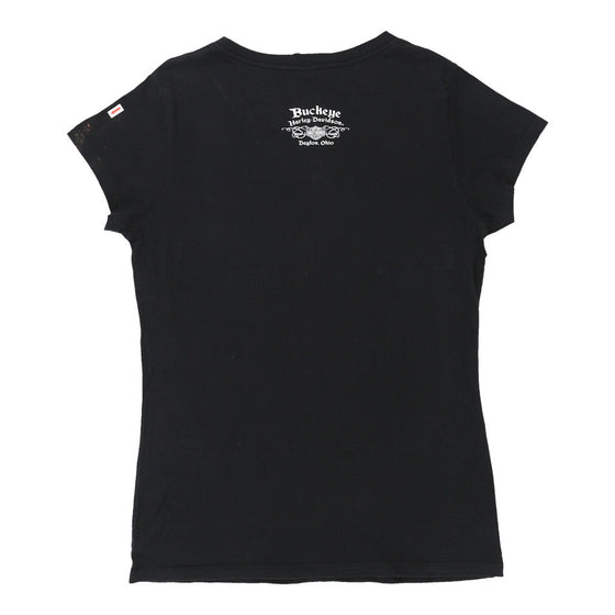 Vintage black Harley Davidson Top - womens x-large