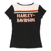 Vintage black Harley Davidson Top - womens small