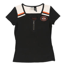  Vintage black Harley Davidson Top - womens small