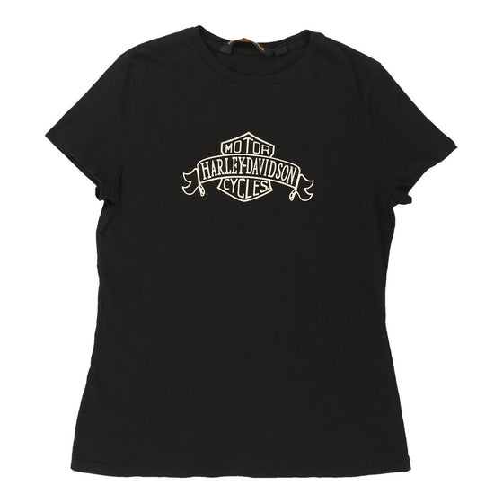 Vintage black Harley Davidson T-Shirt - womens medium