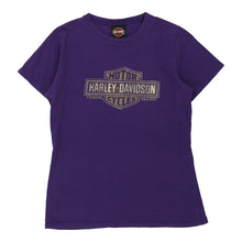  Vintage purple Salt Lake City, Utah Harley Davidson T-Shirt - womens medium