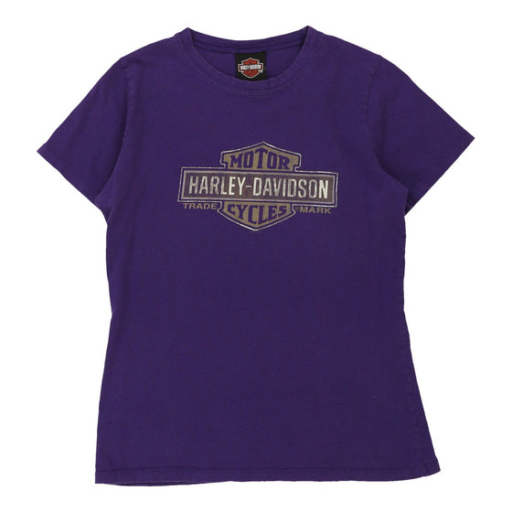 Vintage purple Salt Lake City, Utah Harley Davidson T-Shirt - womens medium