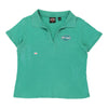 Vintage teal Harley Davidson Polo Shirt - womens x-large