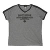 Vintage grey Harley Davidson T-Shirt - womens x-large