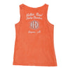 Vintage orange Harley Davidson Vest - womens x-large