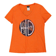  Vintage orange Harley Davidson T-Shirt - womens large