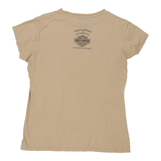 Vintage beige Harley Davidson T-Shirt - womens large