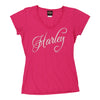 Vintage pink Harley Davidson T-Shirt - womens large