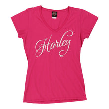  Vintage pink Harley Davidson T-Shirt - womens large