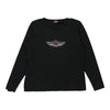 Vintage black Harley Davidson Long Sleeve T-Shirt - womens x-large