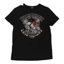  Vintage black Harley Davidson T-Shirt - womens small